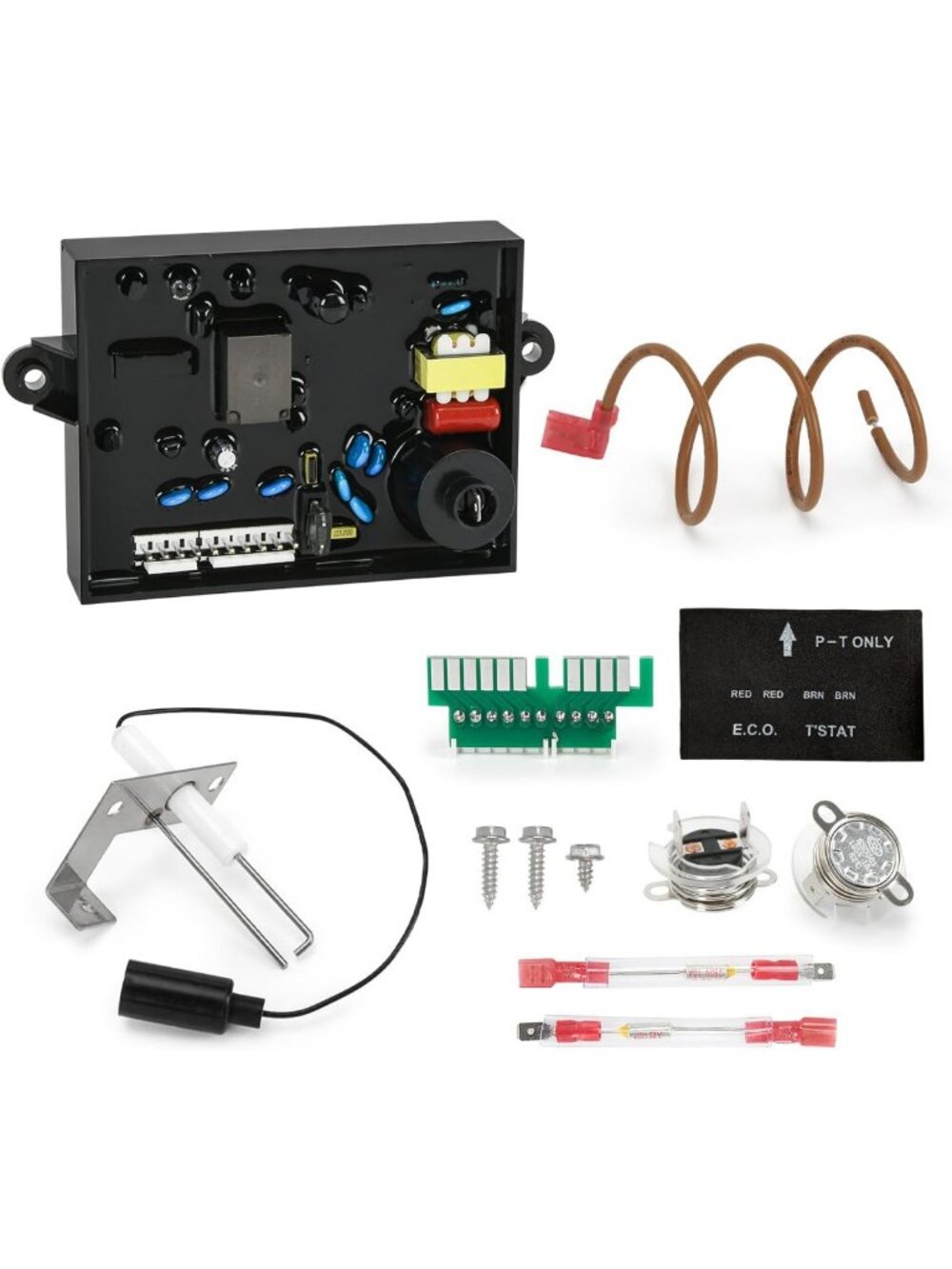 3-in-1 RV Water Heater Control Board, Thermal Cut Off, ECO Thermostat & Spark